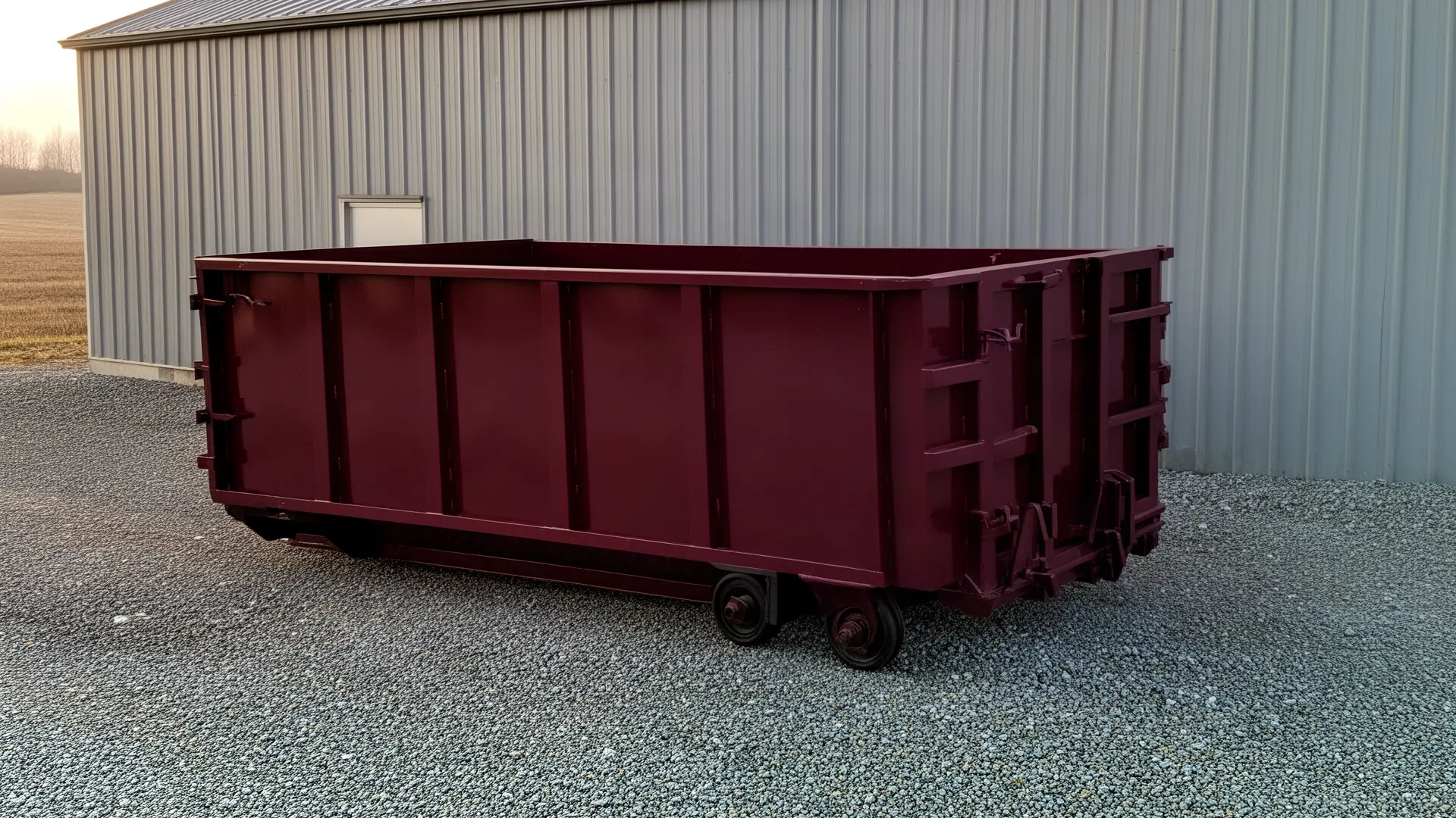 Roll-off dumpster from Lucky Freddy's Dumpsters LLC in Garland, TX